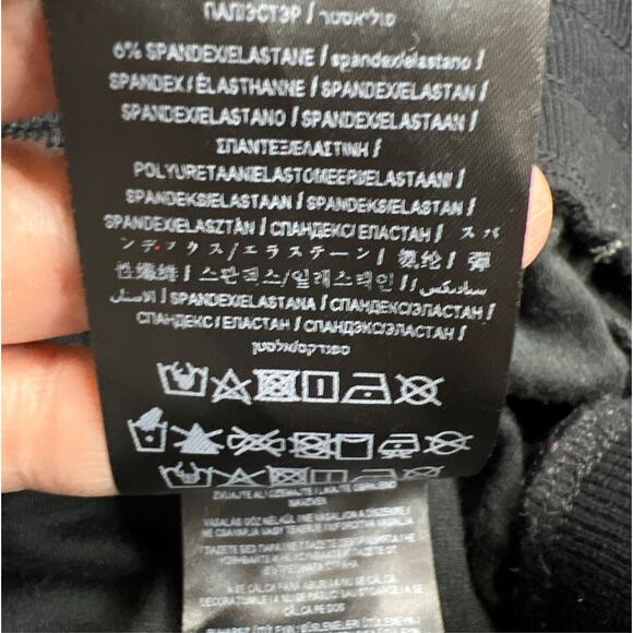 Guess Deck Velour Woman Jogger Black Size XL NWT $49 - Picture 10 of 11